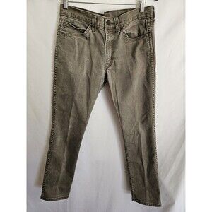 LEVI STRAUSS & CO. 511 Jeans Mens W34 L30 Selvedge Slim Fit Zip Fly Pockets